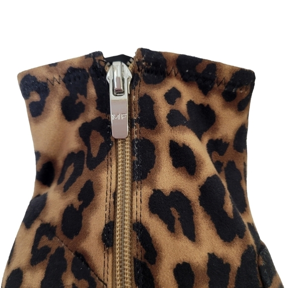 Marc Fisher Leopard Print Leave2 Ankle Boots Like New - Picture 7 of 11
